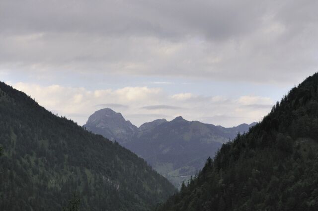 Blick aus dem Ursprungtal zum Wendelstein