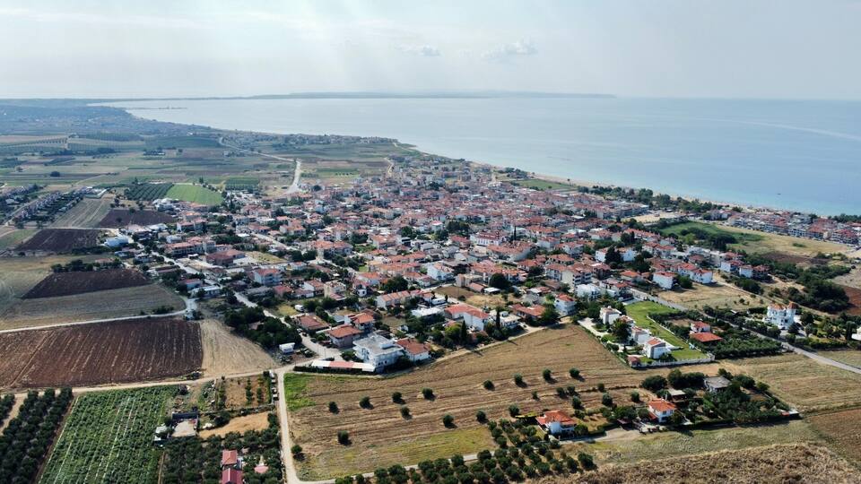 Nea Flogita - Chalkidiki von oben