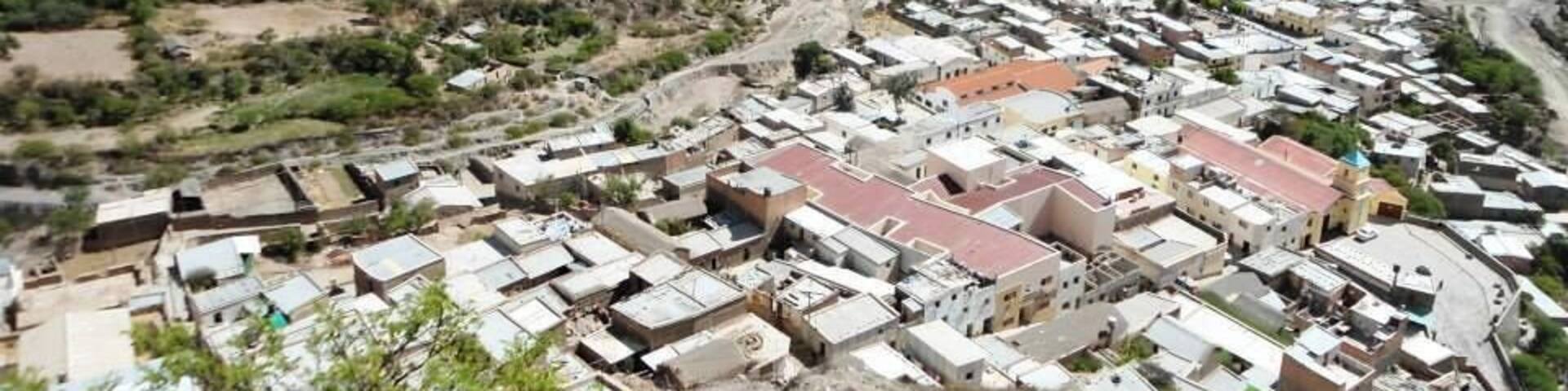 vista de arriba del pueblo, se encuentra a 4000 mts del nievel del mar, hermosos paisajes.