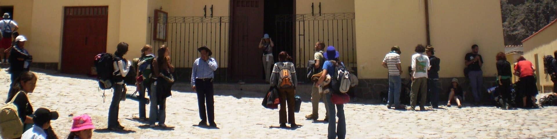 Waiting for the bus to return to Humahuaca. This old church was founded in 1753, it is at 2780 mts over the sea level. The road to reach this little village is amazing! #Architecture