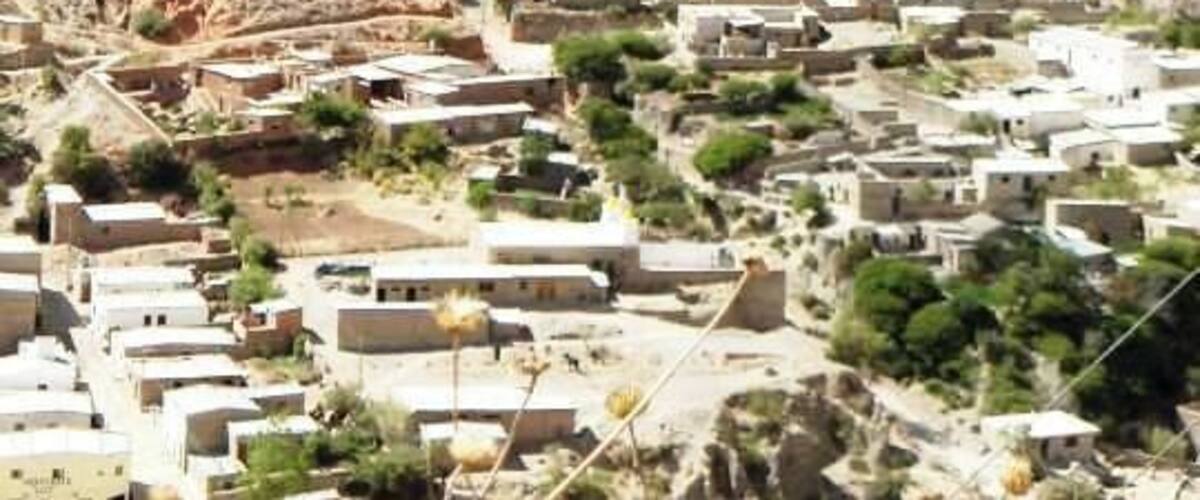 otra vista del pueblo desde arriba.