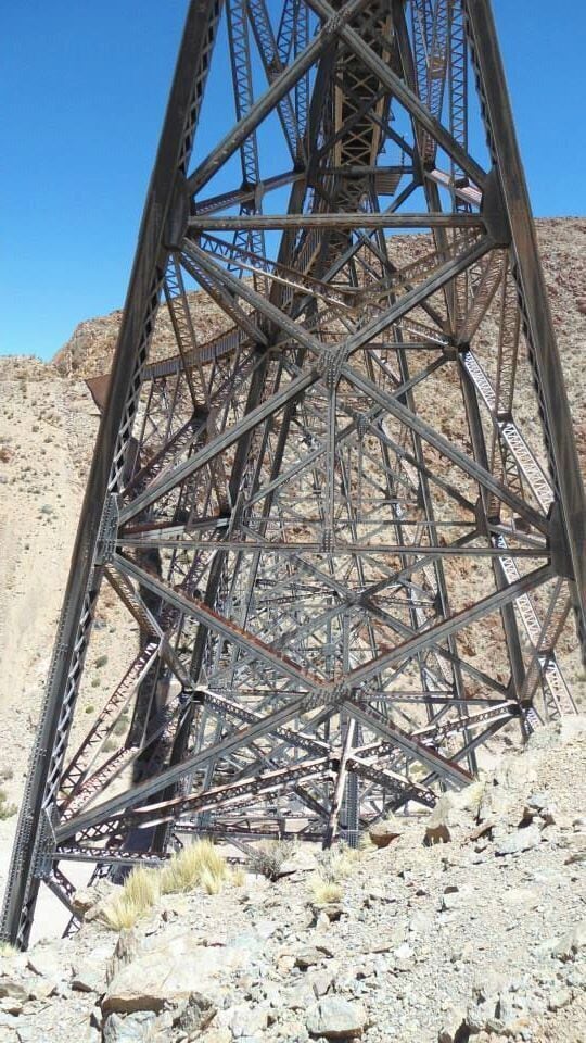 viaducto la polvorilla creado por el ingeniero Mauris.