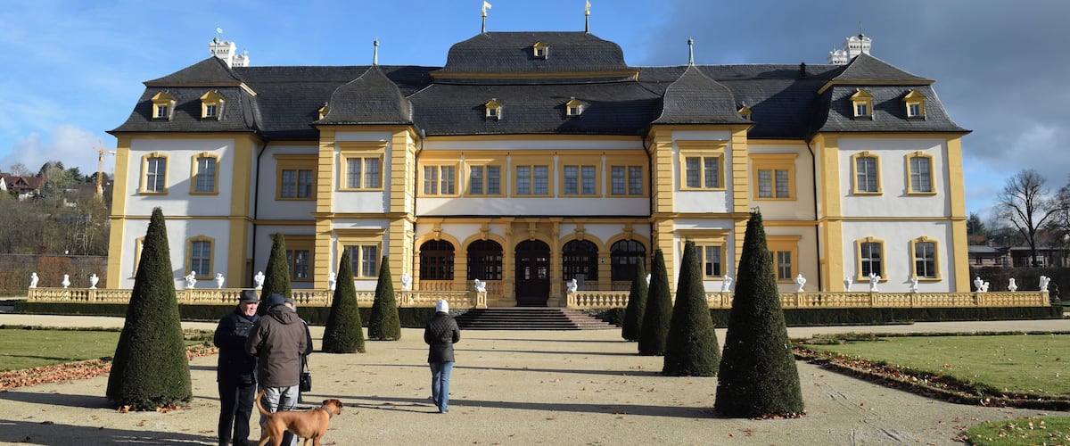 Schloss Veitshöchheim Westansicht 3
