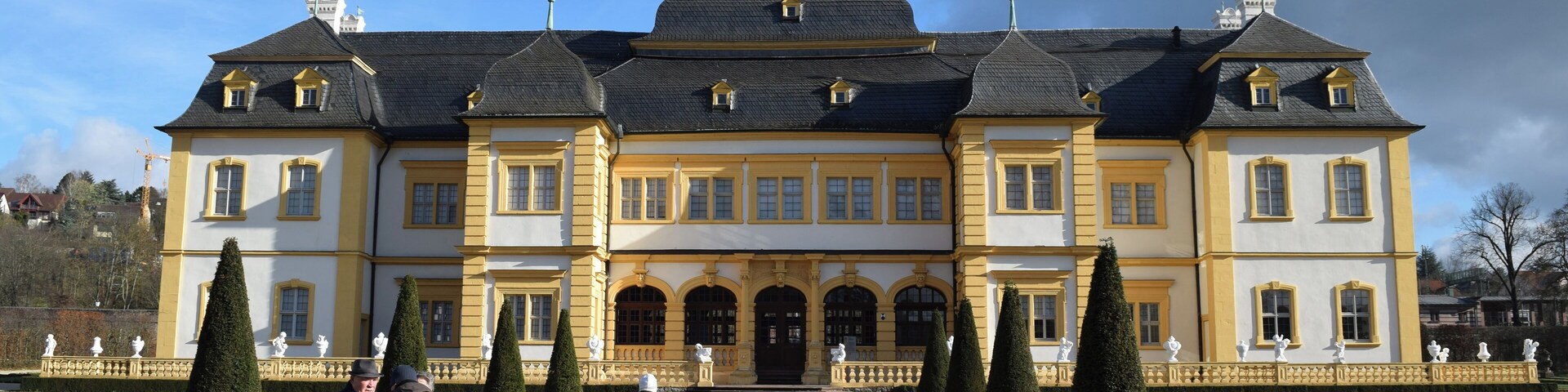 Schloss Veitshöchheim Westansicht 3