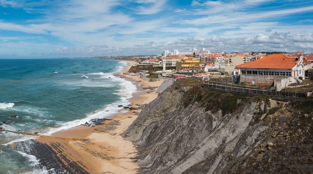 Panoramic View of Santa Cruz Beach, Torres Vedras, Portugal