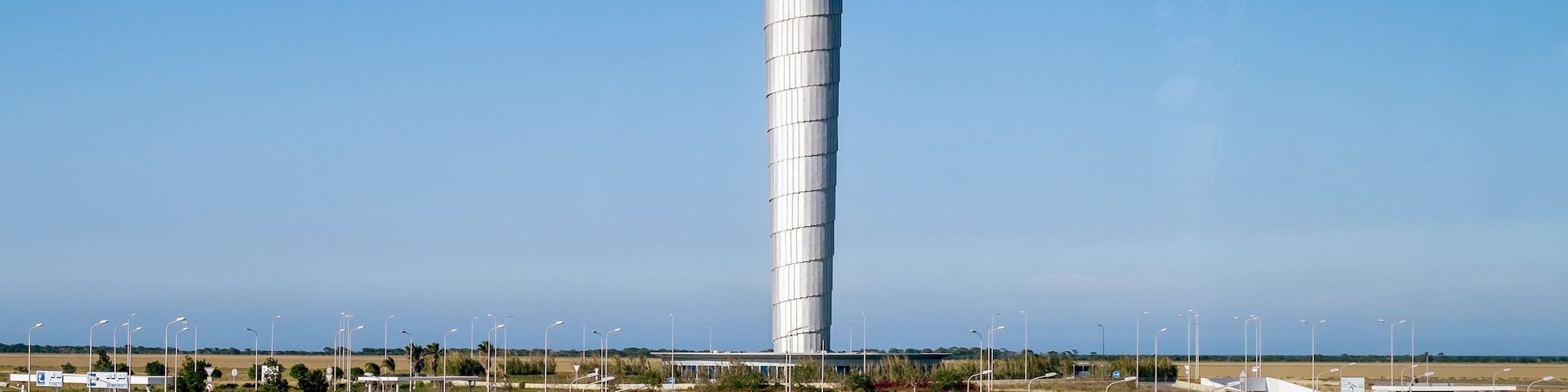 The international airport of Enfidha Hammamet in Tunisia