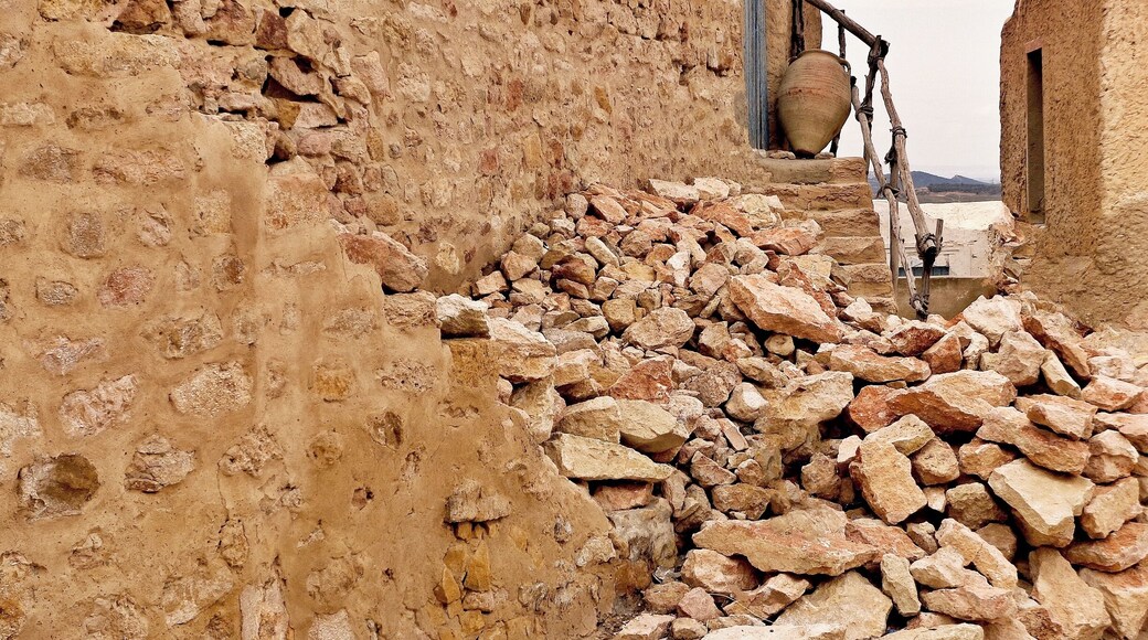 Berber village of Takrouna.
Such a beautiful, peaceful place. A small cafe at the top of a hill only accessible by 4 x 4
