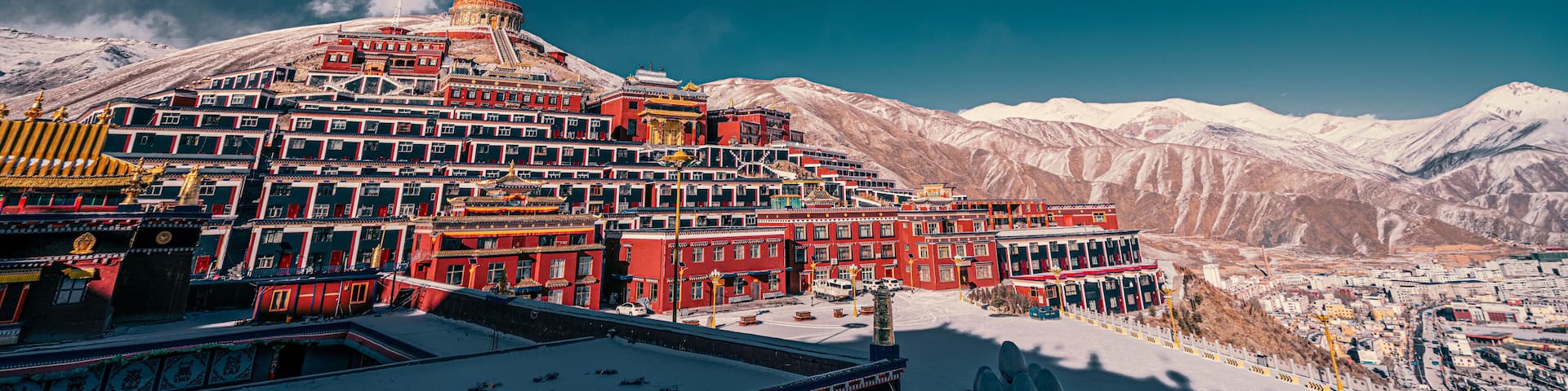 Yushu, one of the highest city in the world