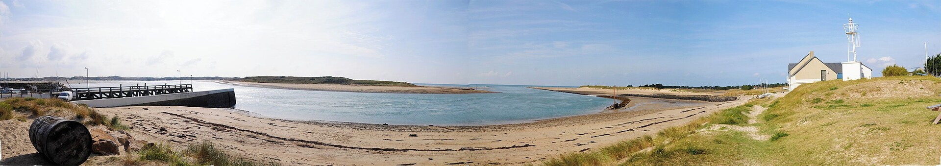 Portbail Normandy France - panorama
