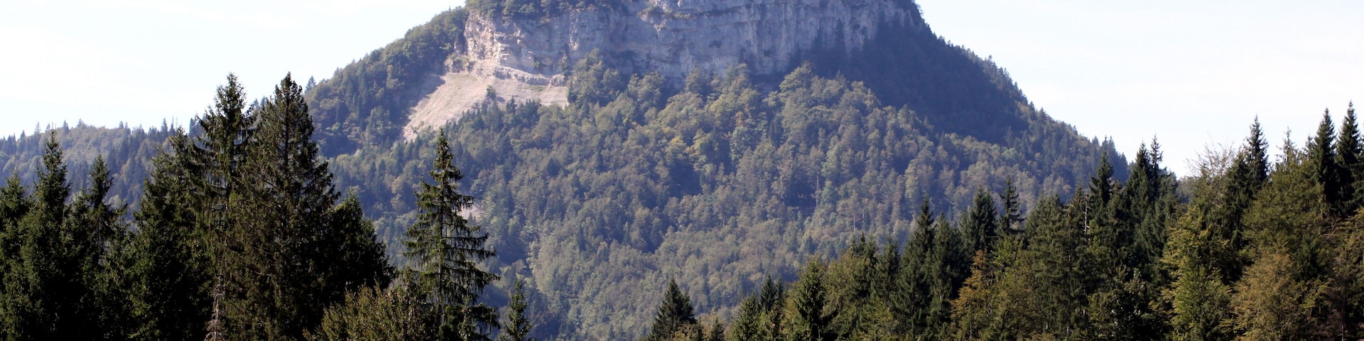 Le Mont Fier à Prémanon (Jura).