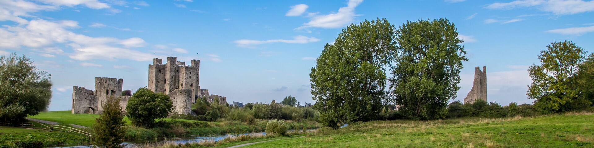 Trim Castle in Trim, County Meath, Ireland