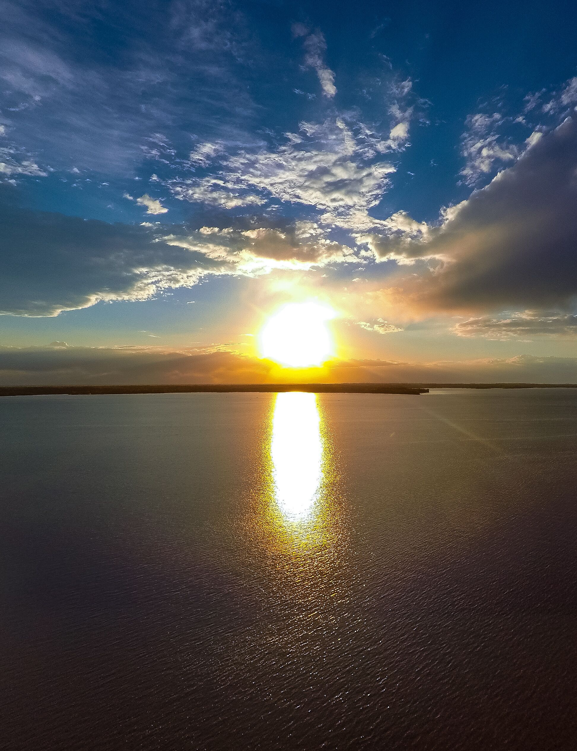 Sunset Over Pelican Lake