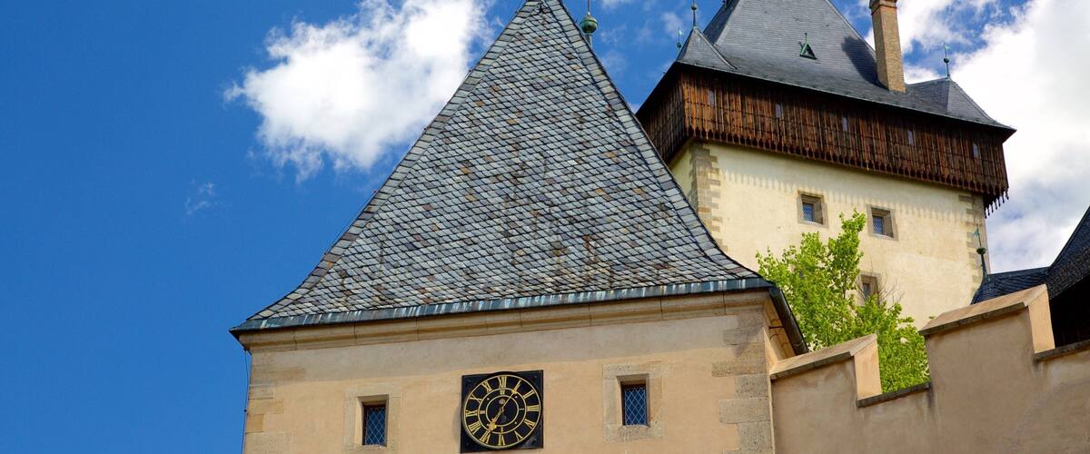 Karlstejn featuring heritage elements