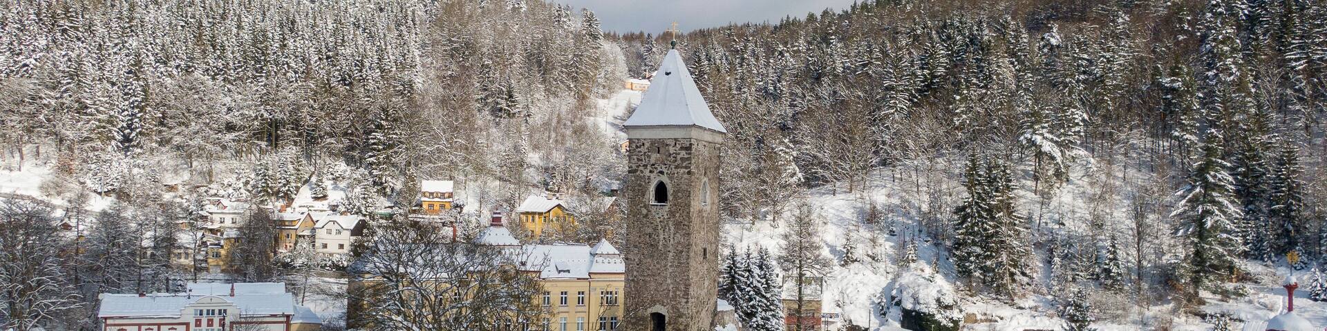 Nejdek - Tower in the mountains