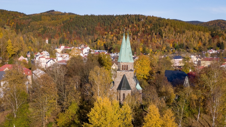 Church in Nejdek, Czech Republic