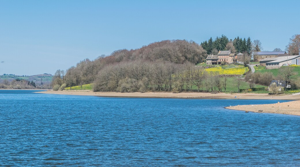 Lake of Villefranche-de-Panat, Aveyron, France