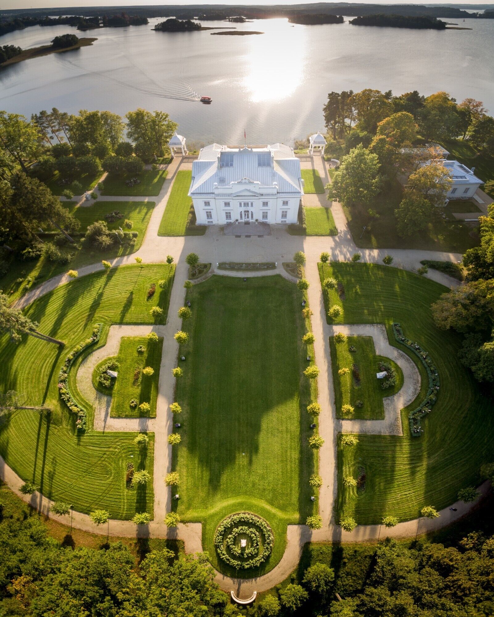 If you have already visited Trakai Castle, you must have noticed the white building across the lake looking like a white swan. Užutrakis manor house is a French style inspired château and if someone had said we were in France, I wouldn‘t have blinked even for a second believing it to be true. The estate is really exquisite offering the views of Trakai Castle and the surrounding scenery. It also contains a park created by Édouard François André, a famous French landscape architect. We were told that the estate‘s Soviet history was quite tough, but today Užutrukis manor house has reemerged as the prime example of the noble life in Lithuania that is accessible to public. If you are lucky, you may even find yourself in the audience during the concert of classical music here – an experience not to be missed!