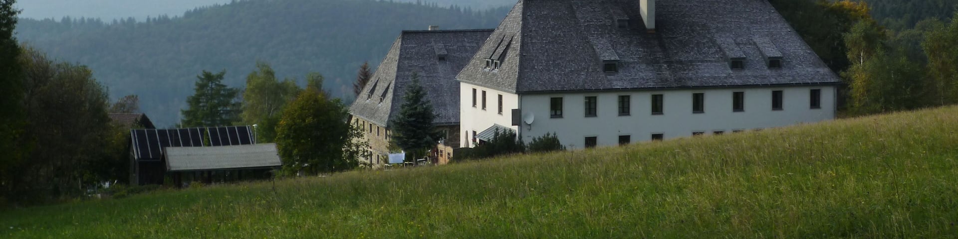 Neuschönau - Jugendherberge Waldhäuser mit Rachelblick