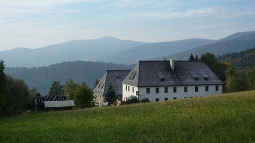 Neuschönau - Jugendherberge Waldhäuser mit Rachelblick