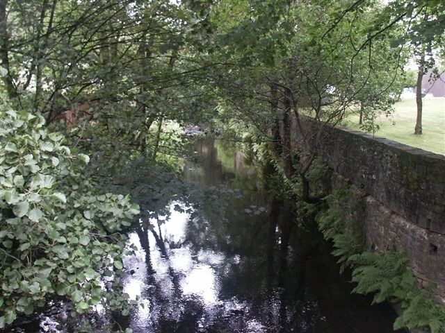 River Sett, Birch Vale. Looking downstream.