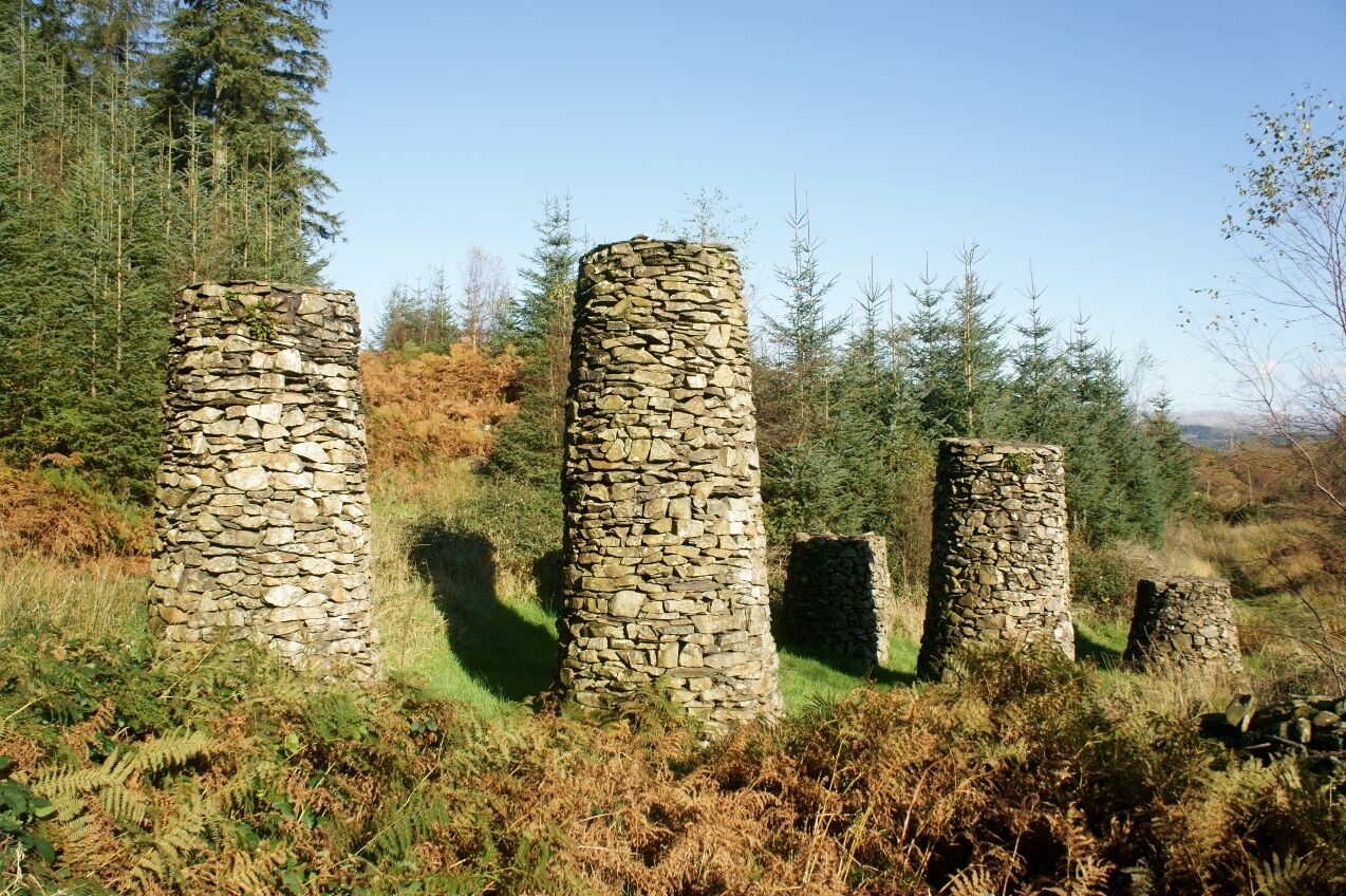 Stone Forest, Sculpture by Kimio Tsuchiya