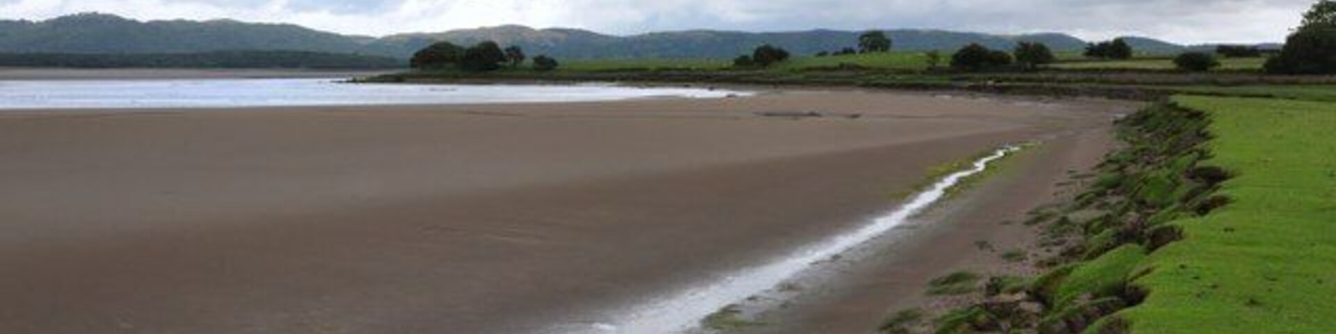 Nab Point coastal erosion Eroding land, with Nap Point in the background.