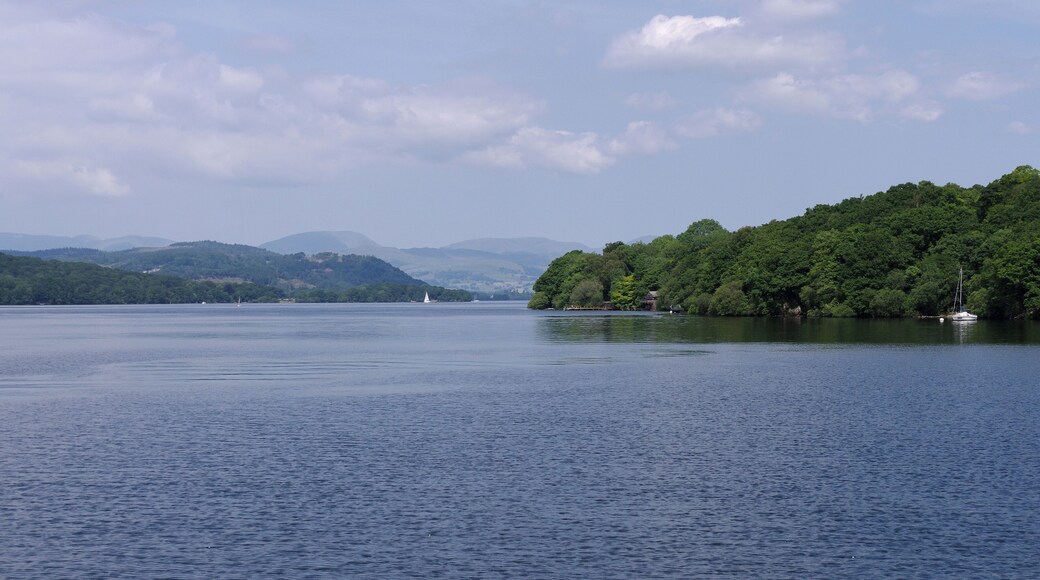 Looking north over Lake Windermere