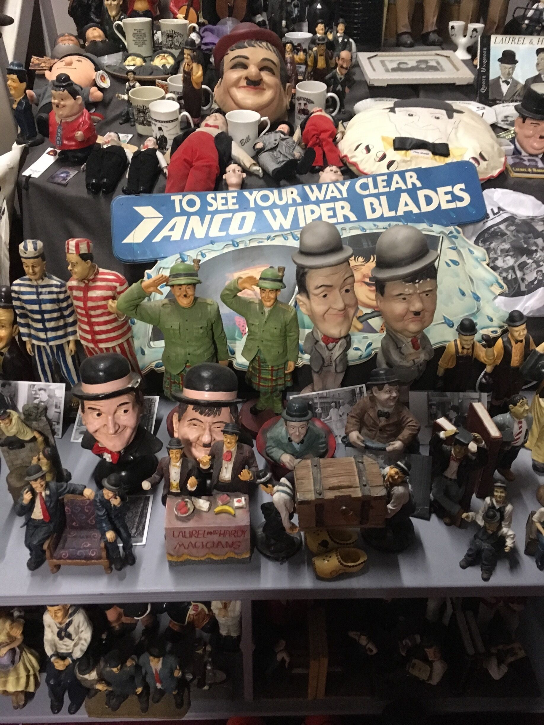 Museum is probably not the right word. A vast and lovingly assembled collection of memorabilia and history spread throughout this former cinema. Plan to spend a couple of hours and enjoy a Laurel and Hardy on the big screen. Ulverston (part of the English Lake District) is the birth place of Stan Laurel. 