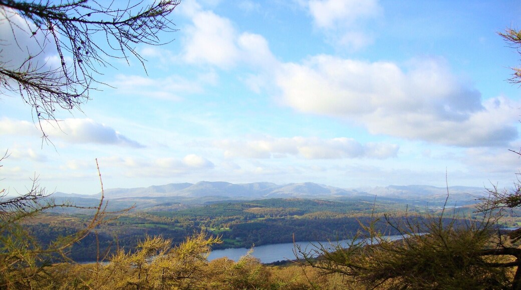 #LakeWindermere and the #Langdale fells from up on #GummersHow.
#lifeatexpedia #waterlust #Green #Troveon #Golden #Blue #Parks #Mountains #BVSBlue #aboveitall