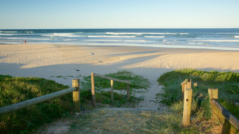 Lennox Head fasiliteter samt strand