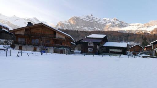 holiday at the foot of Mont Blanc, France
