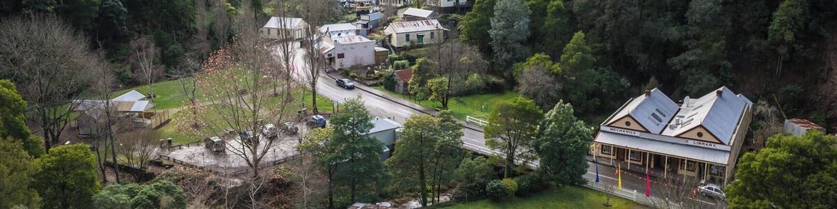 Gold was discovered at Walhalla in circa 1862 and was part of the general Victorian Gold rush of the mid 19th century. Once a bustling town of 4000 residents, its now down to 20 permanent residents.
Activities are fly fishing, walking, camping, touring of a still active Gold mine.
Walhalla is experiencing something of a renaissance with a number of new or renovated accommodation houses and is certainly worth a visit.