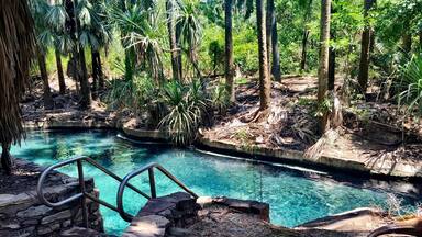 Mataranka Thermal Pool is worth a visit. Such a lovely place.
