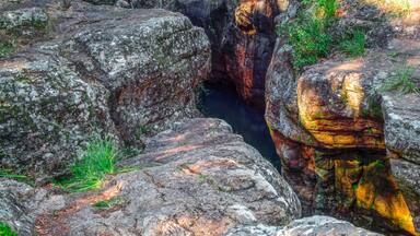 Killarney Glen waterfall in Queensland, Australia.