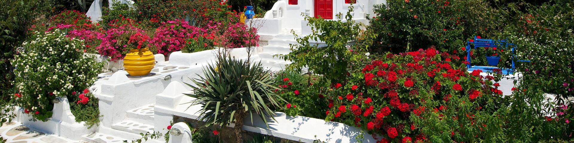 Chapel near Klouvas, Mykonos, Cyclades, Greece