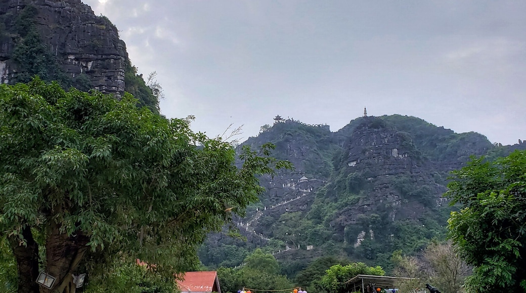 Making my way to the highest point in this photo!