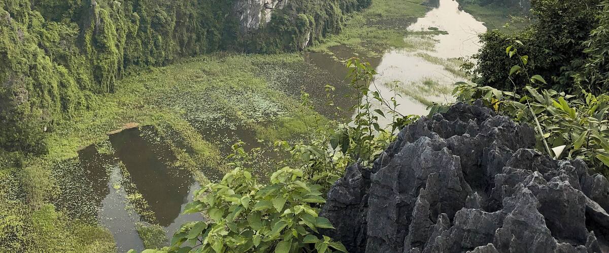 THIS IS NINH BINH! I don't see much of this place posted anywhere but it is amazing! Definitely a must visit place if you're visiting North Vietnam! It is the Halong Bay on land!