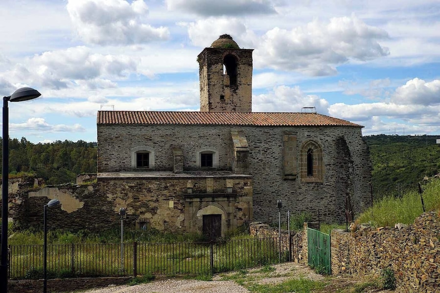 Iglesia de la Encarnación, Alcántara, provincia de Cáceres, España.