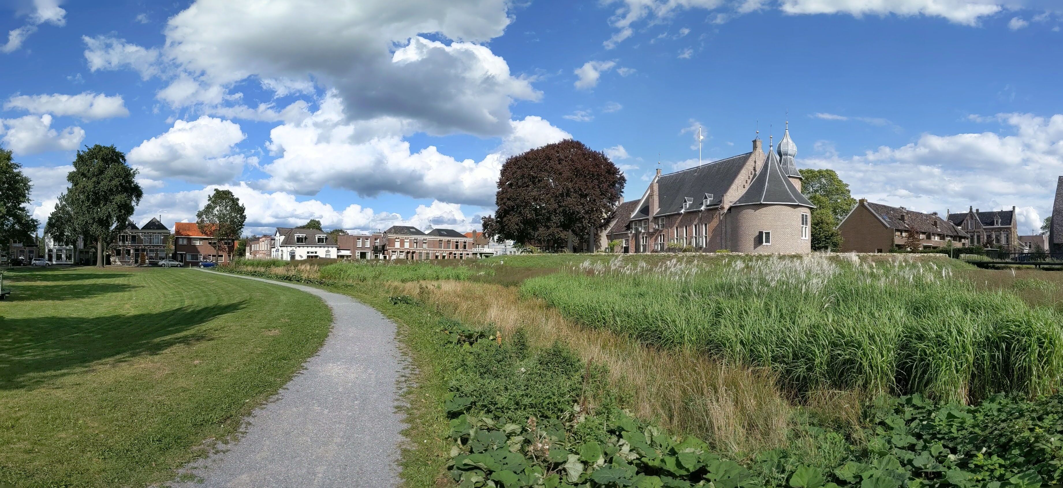 Panorama from the Coevorden Castle