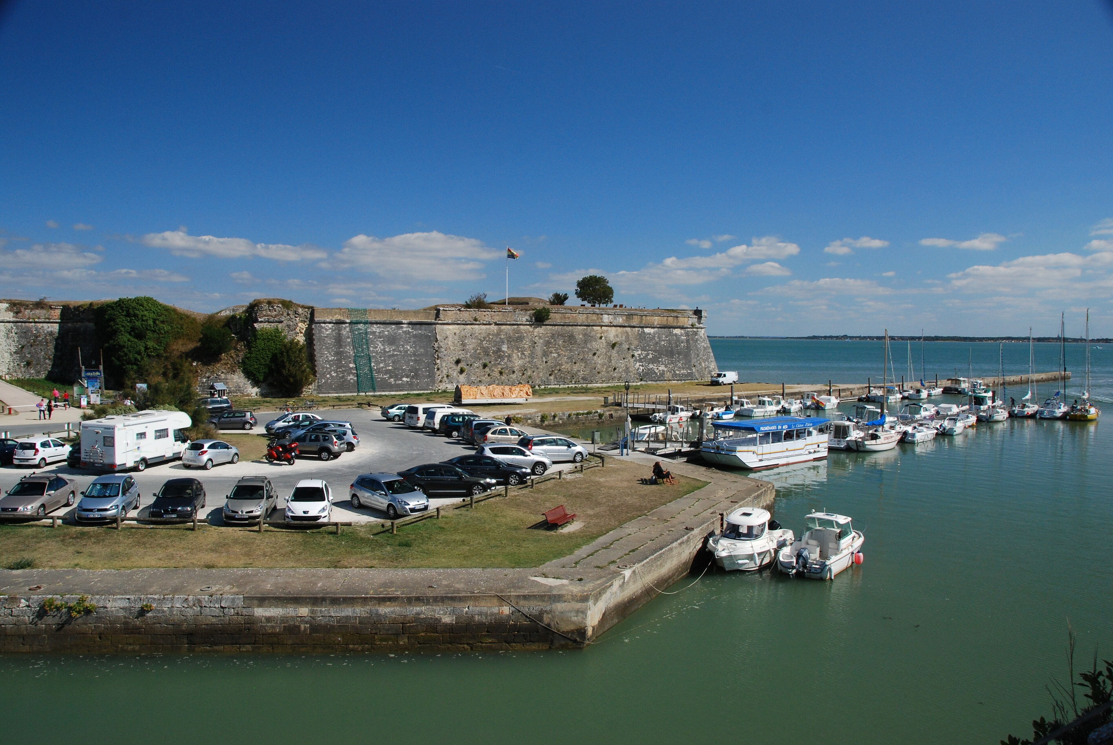 Vue de l'île d'Oléron.
