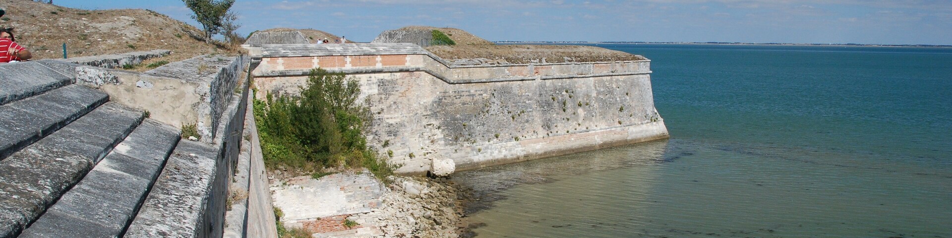 Vue de l'île d'Oléron.