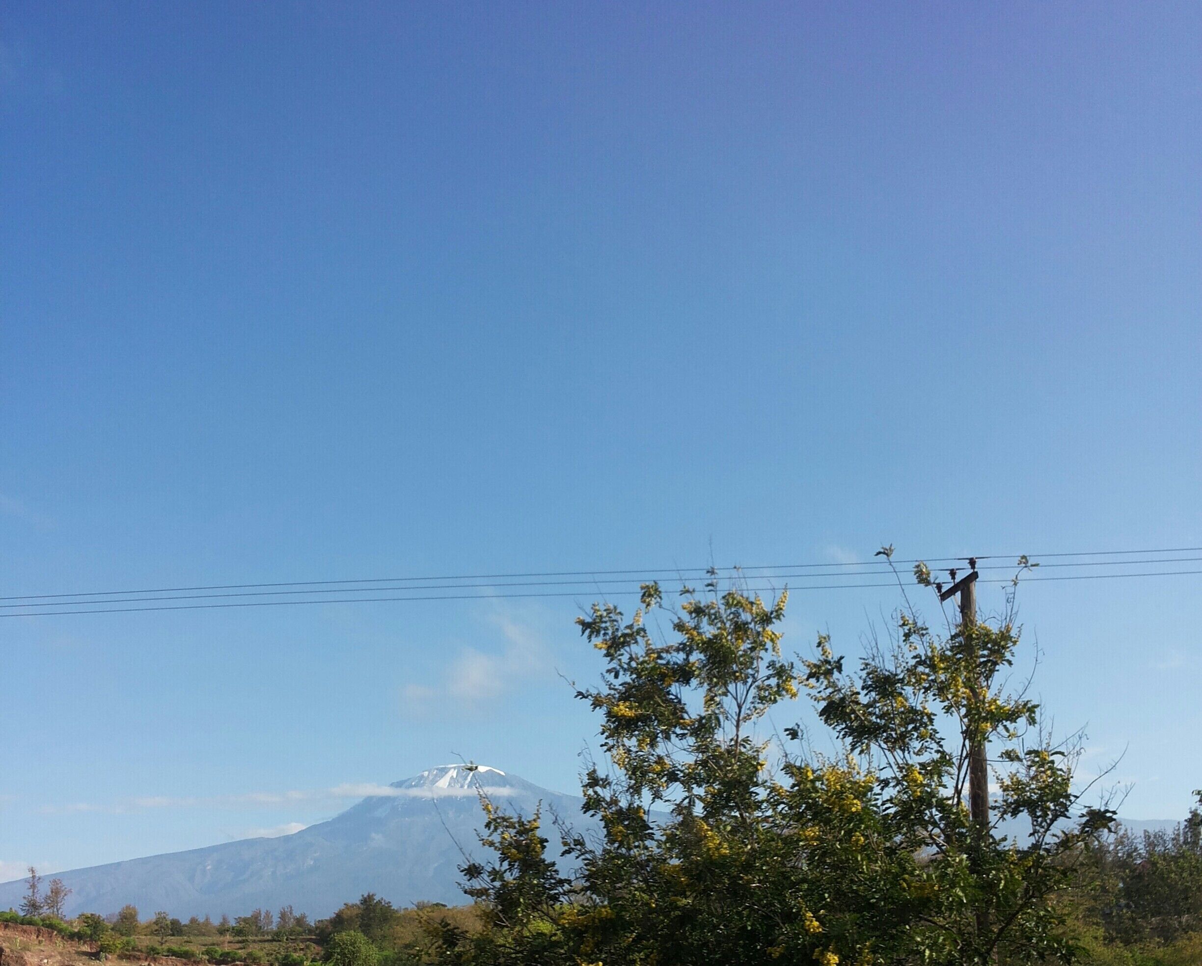 #Blue; At Moshi Kilimanjaro Tanzania, you can view the Kilimanjaro mountain.
Many tourists are welcomed here its beautiful place.