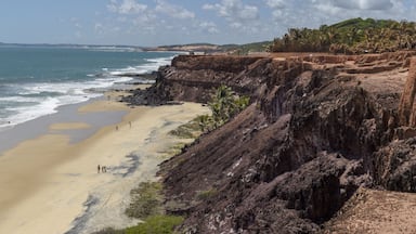 Beautiful beach of Praia do Amor near Pipa, Brazil