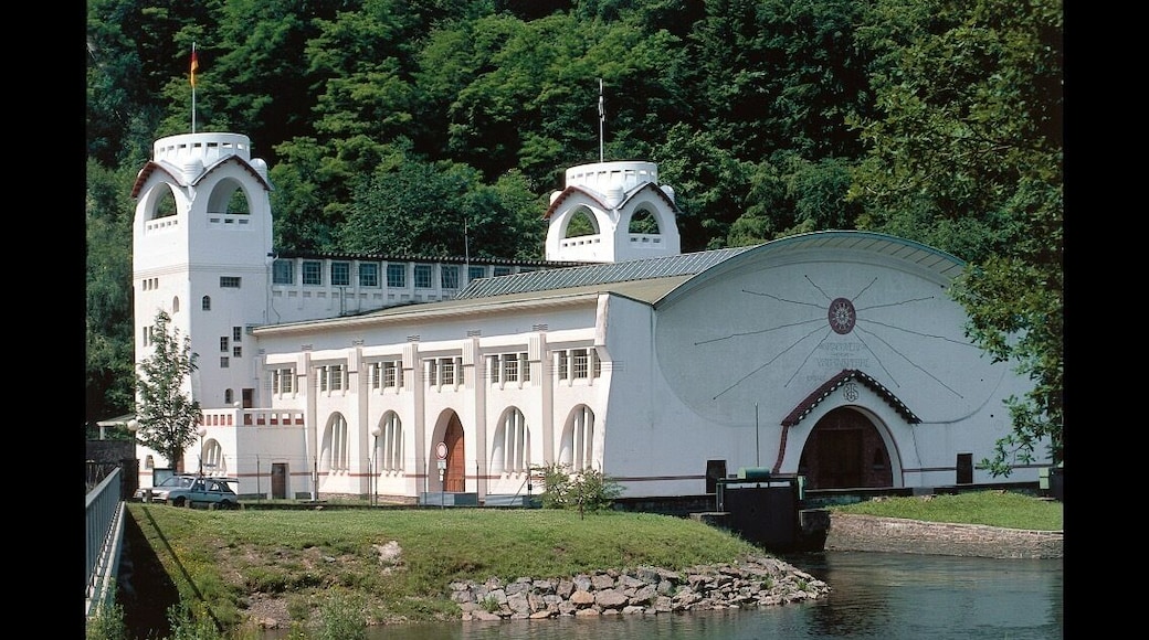 This is a beautiful old building. It was one of the first generating stations in Germany. You can have guided tours and once a year it hosts a classic music festival. It's located at the end of the 'Hengebachstraße'. You can drive past it end then up the hill towards the Landal Park (accommodations)