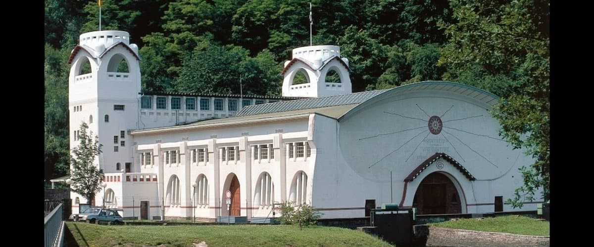 This is a beautiful old building. It was one of the first generating stations in Germany. You can have guided tours and once a year it hosts a classic music festival. It's located at the end of the 'Hengebachstraße'. You can drive past it end then up the hill towards the Landal Park (accommodations)