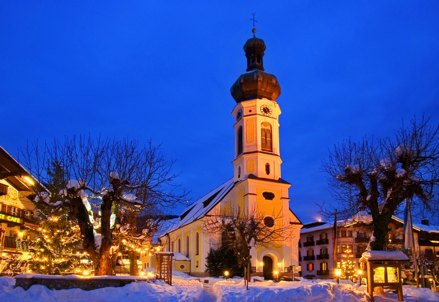 Wintersport village "Reit im Winkl" Bavaria, Germany; Shutterstock ID 68983102