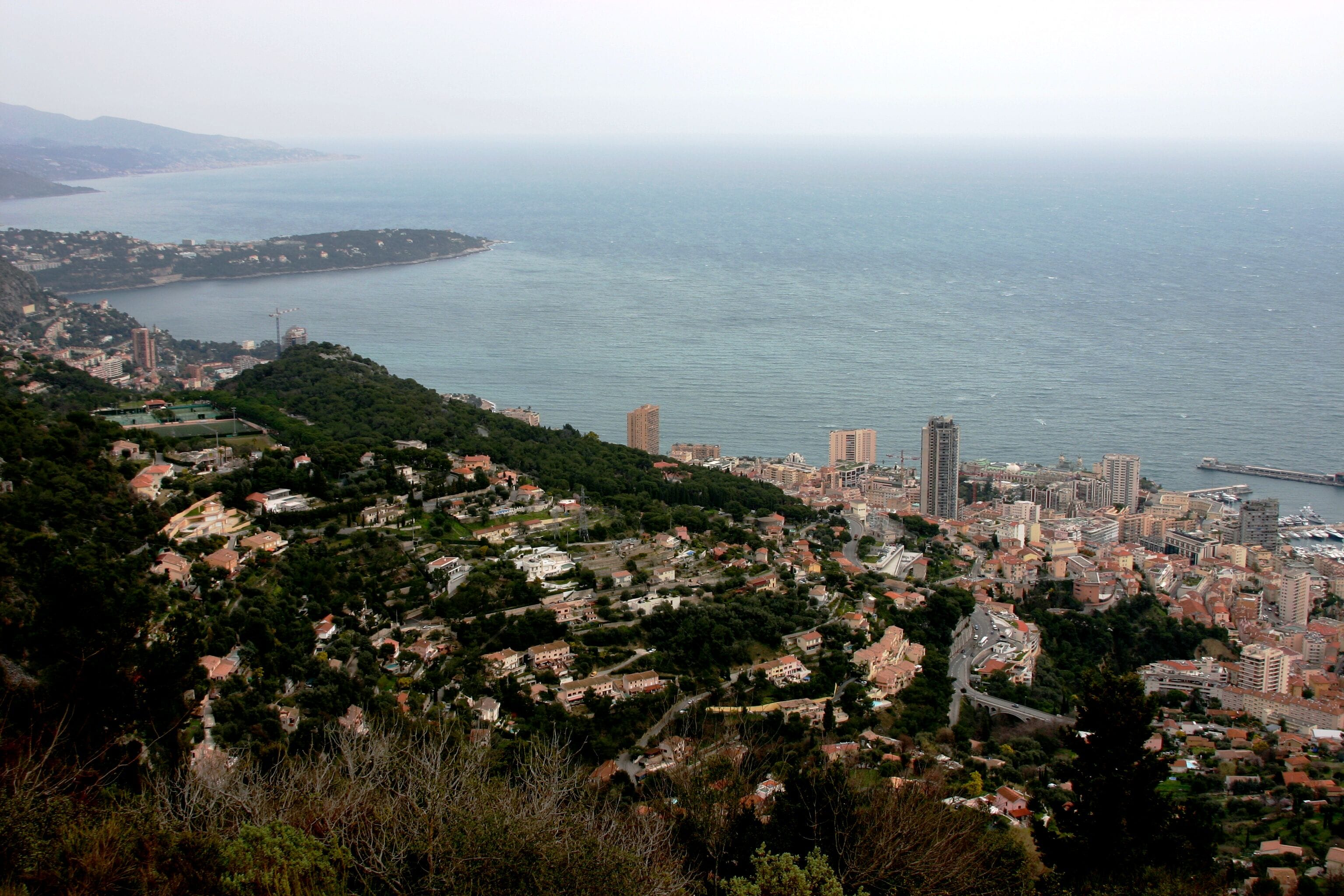 Mônaco seen from La Turbie