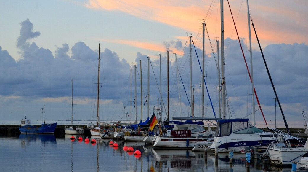 Calm and tranquility. Early morning in Nida