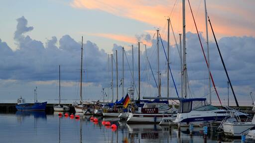 Calm and tranquility. Early morning in Nida