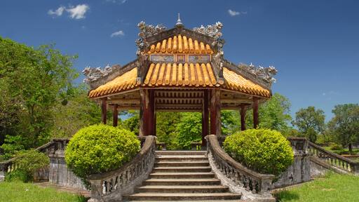 Vietnam, Hue, Dien Can Thanh, Imperial City, The Purple Forbidden City - Hue, Vietnam.